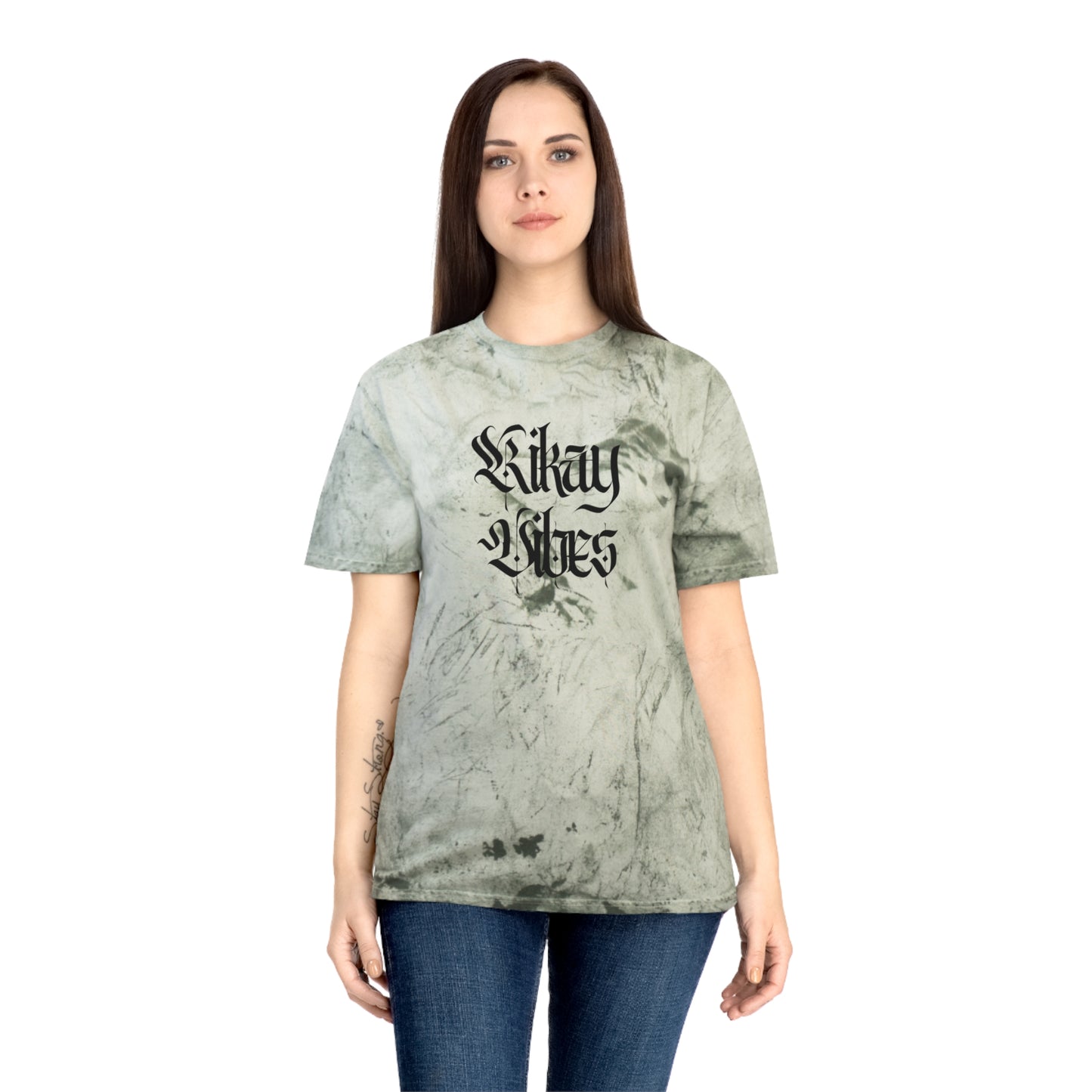 Vikay Vibes Marble Wash T‑Shirt