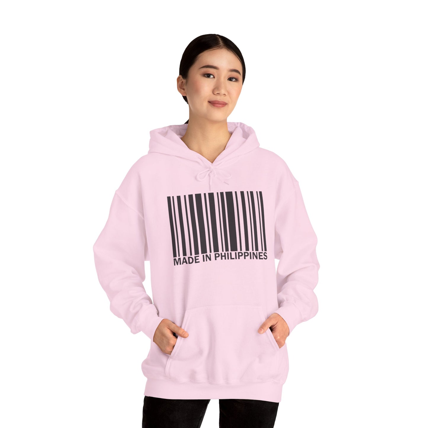 Made in Philippines Barcode Hoodie