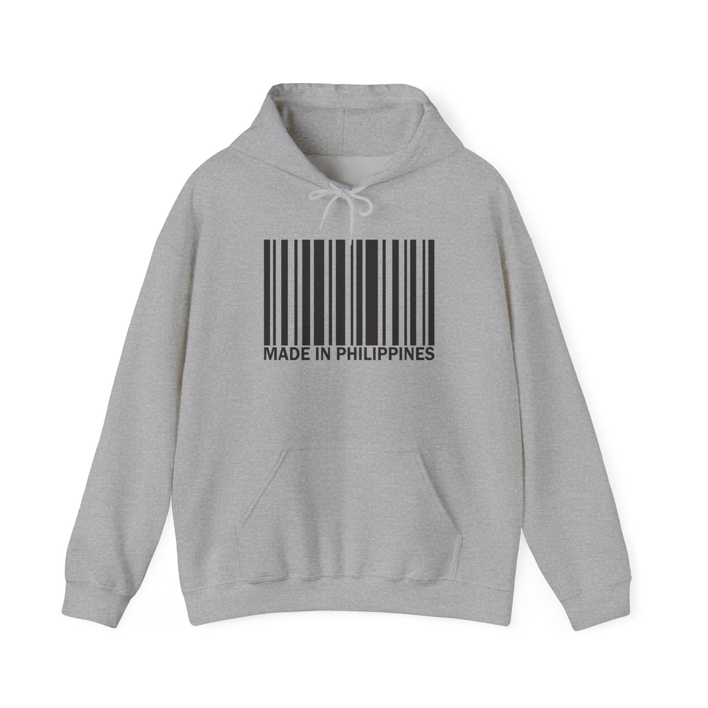 Made in Philippines Barcode Hoodie