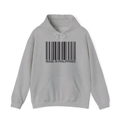 Made in Philippines Barcode Hoodie