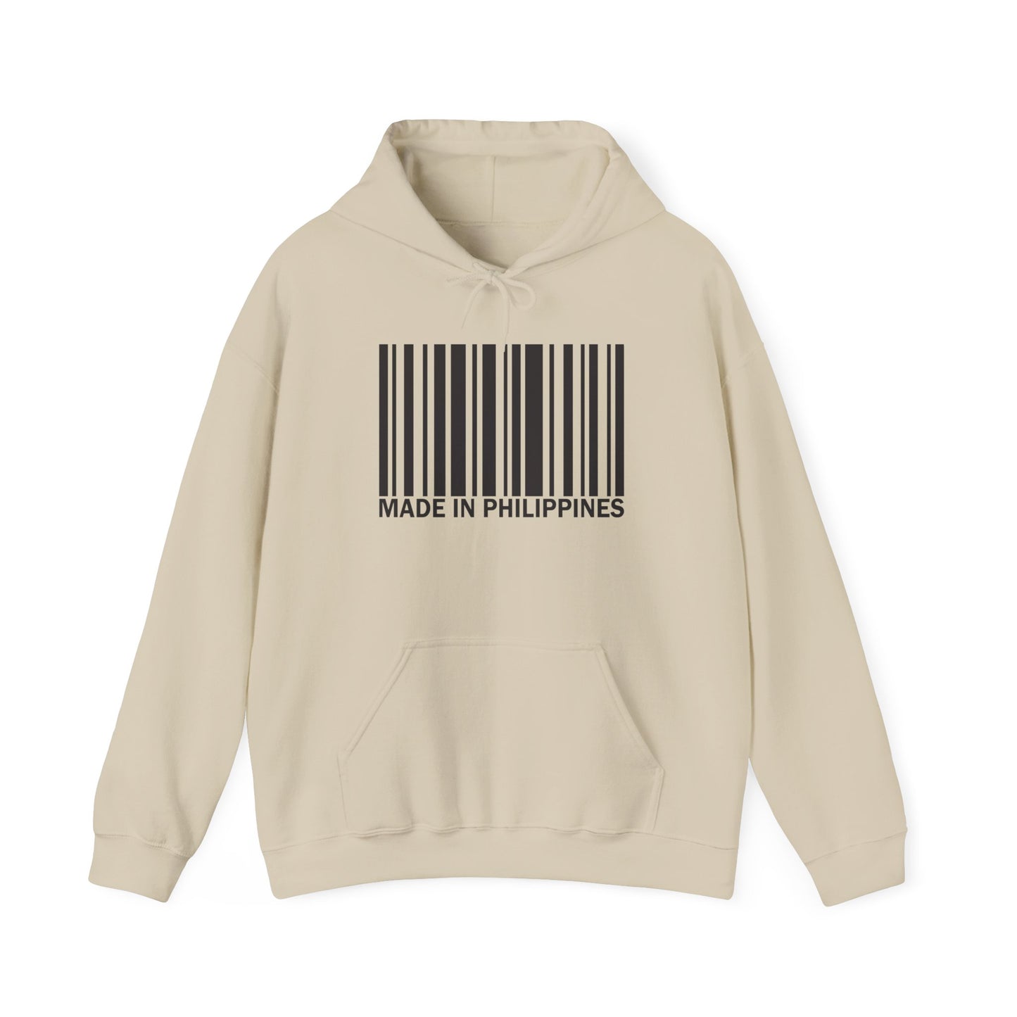 Made in Philippines Barcode Hoodie