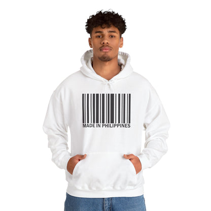 Made in Philippines Barcode Hoodie