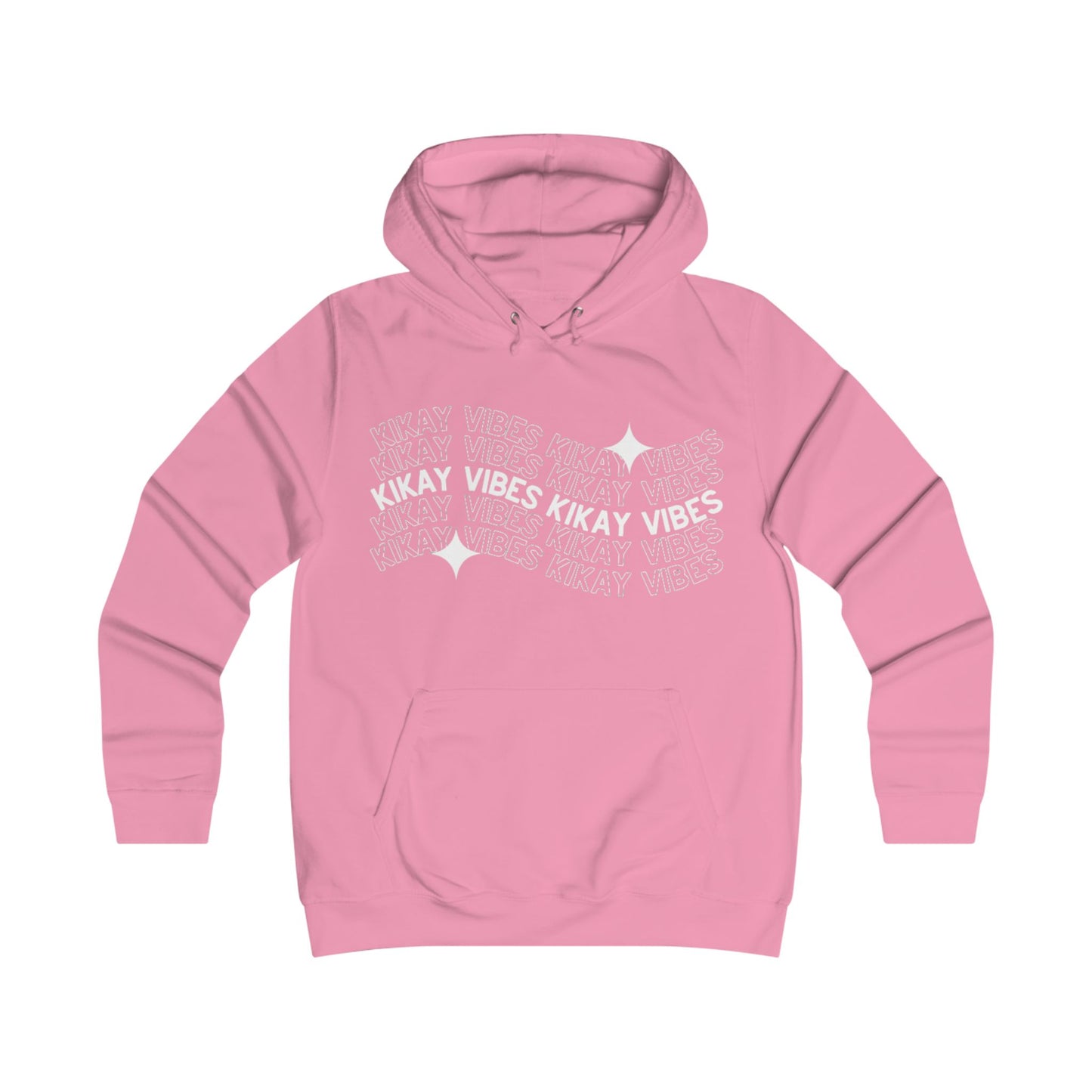 Kikay Vibes Hoodie — Girly College Aesthetic Sweatshirt