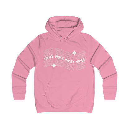 Kikay Vibes Hoodie — Girly College Aesthetic Sweatshirt