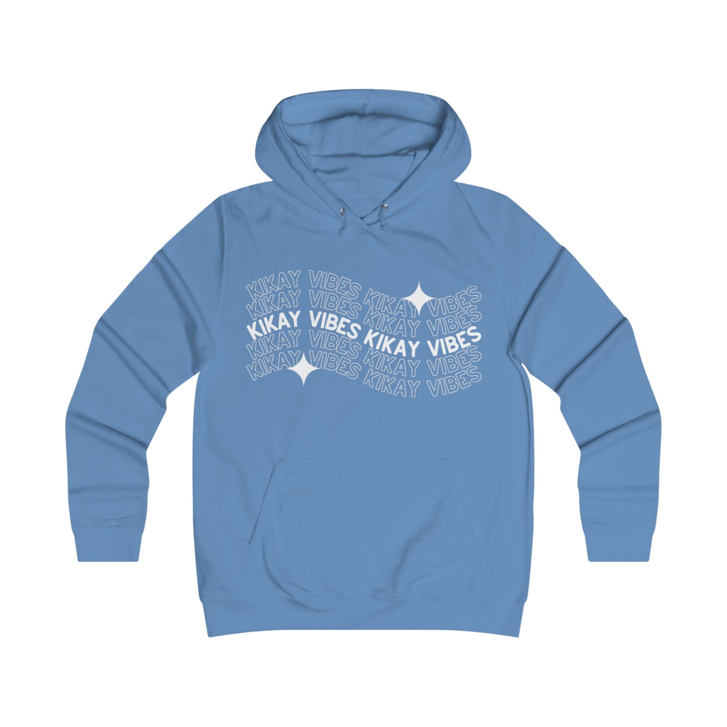 Kikay Vibes Hoodie — Girly College Aesthetic Sweatshirt