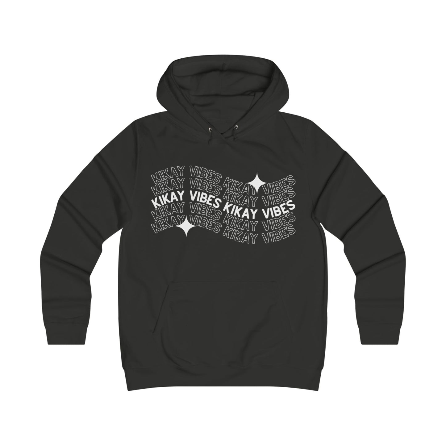 Kikay Vibes Hoodie — Girly College Aesthetic Sweatshirt