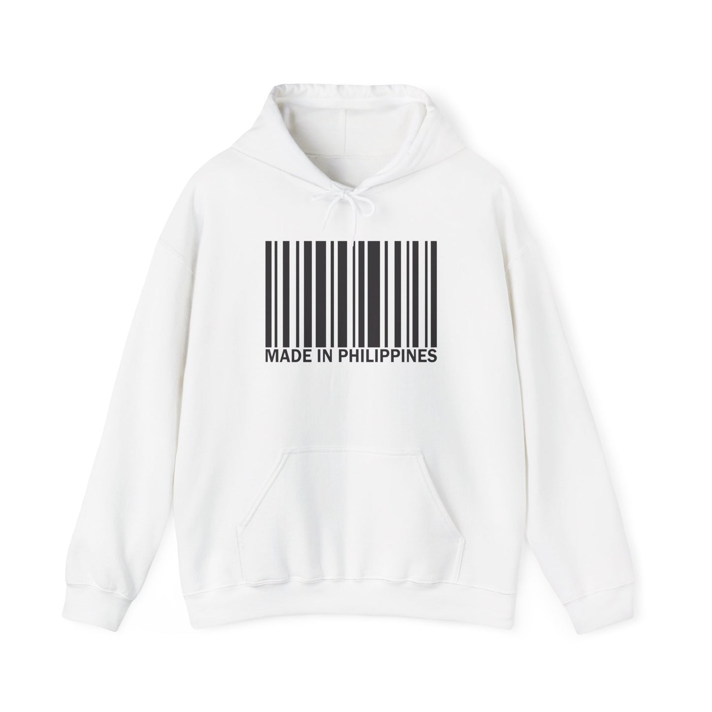 Made in Philippines Barcode Hoodie
