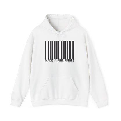 Made in Philippines Barcode Hoodie