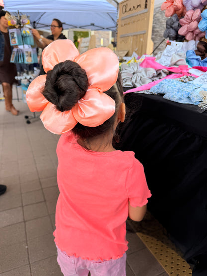 Flower Scrunchies Pastel
