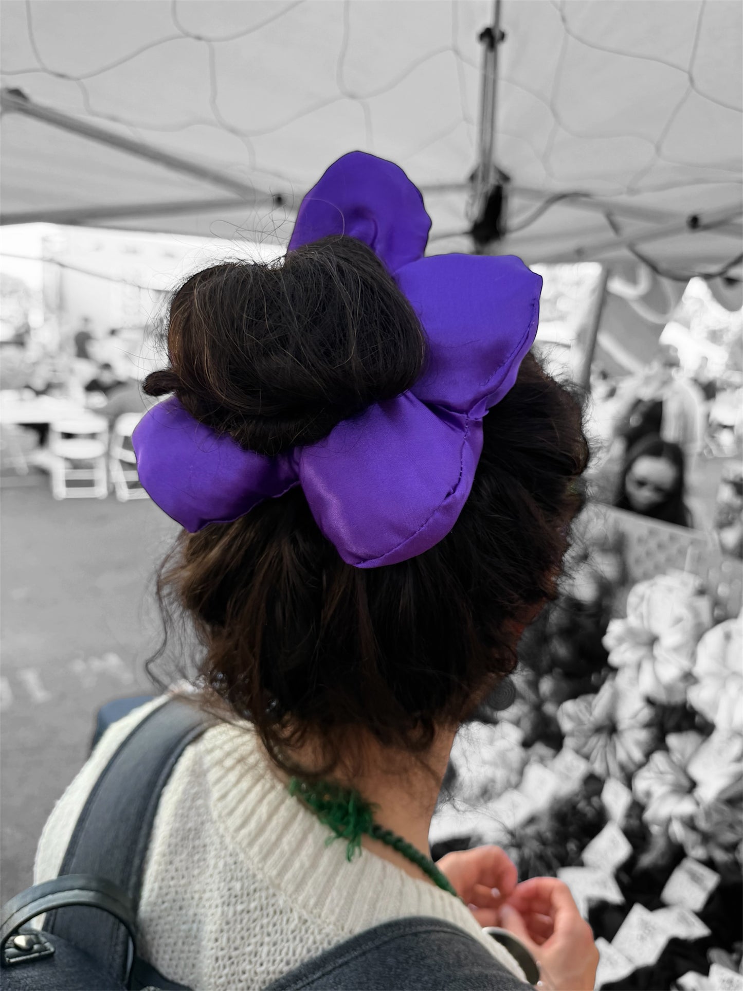 Flower Scrunchie Summer